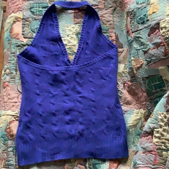 RL Cable halter top - Picture 2 of 6